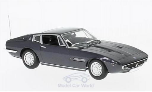 Modelauto Maserati Ghibli coupe metallic bruin 1969 1/43 Maxichamps
