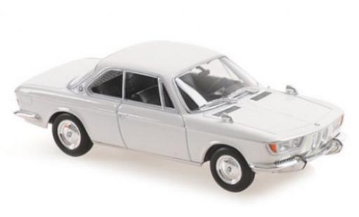 Modelauto Bmw 2000 CS wit 1967 1/43 Maxichamps