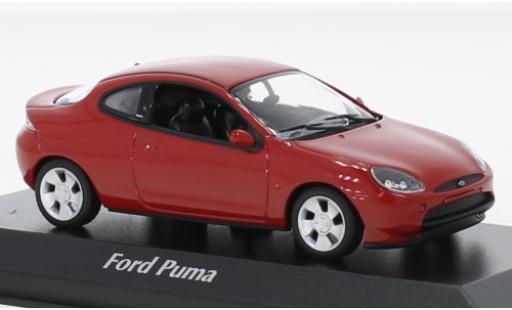 Modelauto Ford Puma Coupe rood 1996 1/43 Maxichamps
