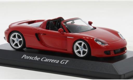 Modelauto Porsche Carrera GT Base rood 2003 1/43 Maxichamps