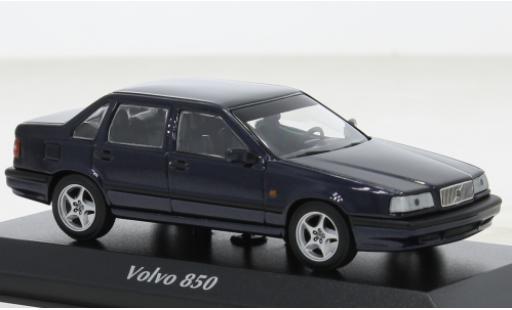 Modelauto Volvo 850 Base metallic blauw 1994 1/43 Maxichamps