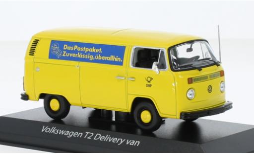 Modelauto Volkswagen T2 B bestelwagen Allemand Bundespost 1972 1/43 Maxichamps