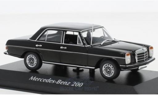 Modelauto Mercedes 200 Base zwart 1968 1/43 Maxichamps