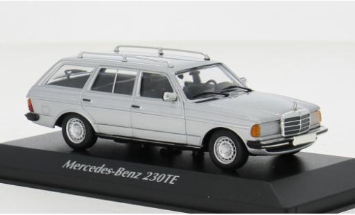 Modelauto Mercedes 230 Coupe TE (W123) grijs 1982 1/43 Maxichamps