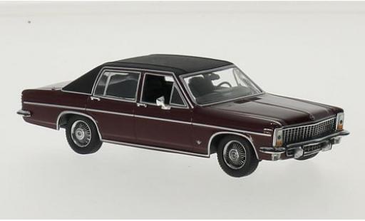 Modelauto Opel Diplomat B Base B rood/zwart 1969 1/43 Maxichamps