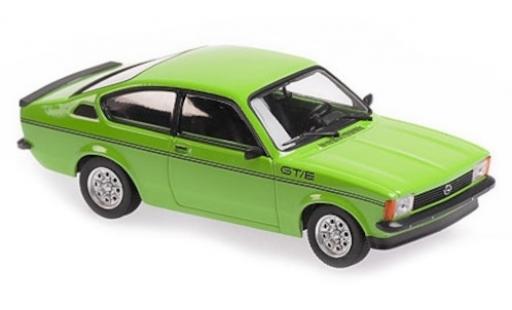 Modelauto Opel Kadett C GT/E C groen 1978 1/43 Maxichamps