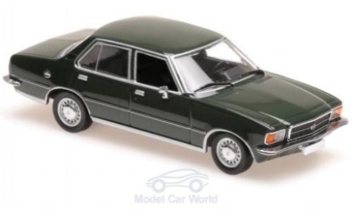 Modelauto Opel Rekord D groen 1975 1/43 Maxichamps