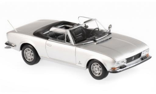Modelauto Peugeot 504 Cabriolet grijs 1977 1/43 Maxichamps