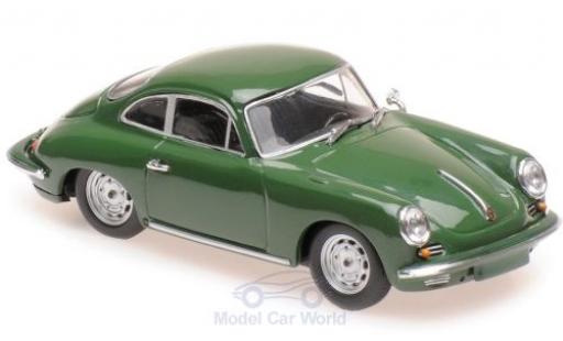 Modelauto Porsche 356 C C C Carrera 2 groen 1963 1/43 Maxichamps