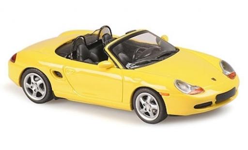 Modelauto Porsche 718 S geel 1999 1/43 Maxichamps