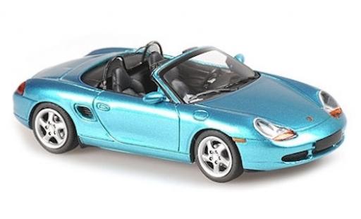 Modelauto Porsche 718 S metallic turquoise 1999 1/43 Maxichamps