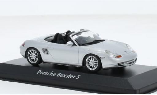 Modelauto Porsche 718 S grijs 2002 1/43 Maxichamps