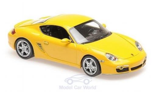 Modelauto Porsche 718 S geel 2005 1/43 Maxichamps
