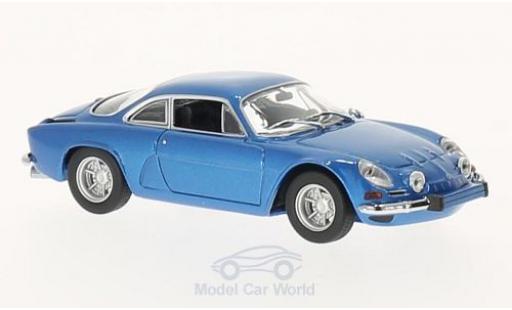 Modelauto Alpine A110 rallye Renault metallic blauw 1971 1/43 Maxichamps
