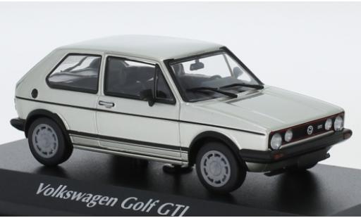 Modelauto Volkswagen Golf GTI I grijs 1983 1/43 Maxichamps