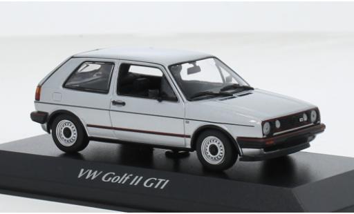 Modelauto Volkswagen Golf GTI II 16V grijs 1985 1/43 Maxichamps