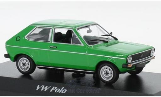 Modelauto Volkswagen Polo Base groen 1979 1/43 Maxichamps