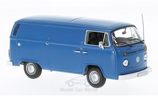 Modelauto Volkswagen T2 B blauw 1972 Bestelwagen 1/43 Maxichamps