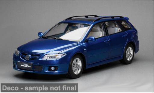 Modelauto Mazda 6 Base blauw 1/18 Sun Star