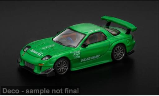Modelauto Mazda RX7 RE-Amemiya (FC3S) groen 1/64 Pop Race