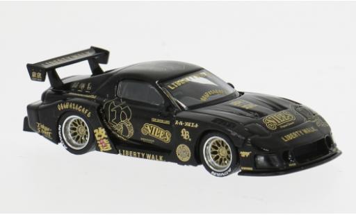Modelauto Mazda RX7 LB-Super Silhouette (FD3S) zwart 2025 1/64 Mini GT