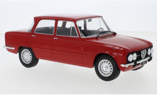 Modelauto Alfa Romeo Giulia Nuova Super rood 1974 1/18 MCG