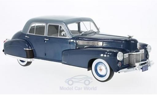 Modelauto Cadillac Fleetwood Sixty Special Series 60 Sedan metallic blauw/metallic blauw 1941 1/18 MCG