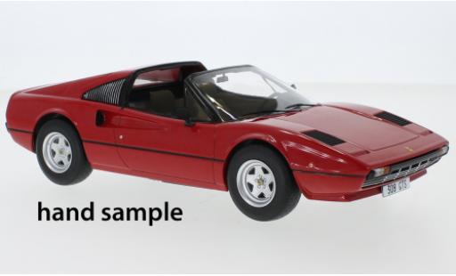 Modelauto Ferrari 308 GTS rood 1977 open 1/18 MCG