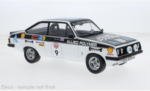 Modelauto Ford Escort RS 2000 MK II No.9 FIA World Rally Championship Tour of Great Britain 1977 1/18 MCG