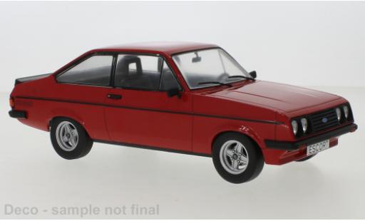 Modelauto Ford Escort RS 2000 MK II rood 1977 1/18 MCG