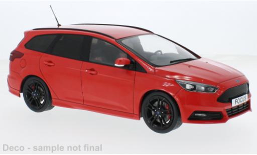 Modelauto Ford Focus ST Turnier rood 2014 1/18 MCG