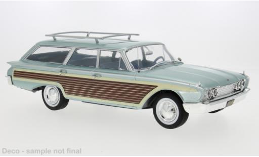 Modelauto Ford LTD Country Squire blauw 1960 1/18 MCG