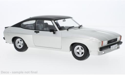 Modelauto Ford Capri 3.0S MK II X-Pack d/mate-zwart 1975 1/18 MCG