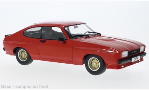 Modelauto Ford Capri 3.0S MK II X-Pack rood 1975 1/18 MCG