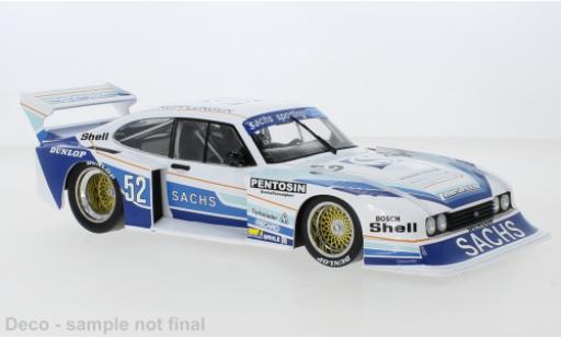 Modelauto Ford Capri Turbo Gr.5 No.52 Sachs DRM Zolder 1980 1/18 MCG