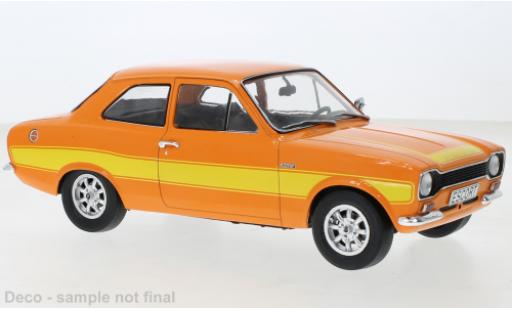 Modelauto Ford Escort RS 2000 MK I oranje 1973 1/18 MCG