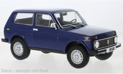 Modelauto Lada Niva Base blauw 1976 1/18 MCG
