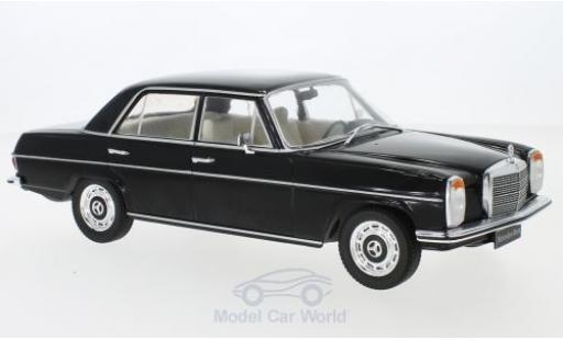 Modelauto Mercedes 220 Base D (W115) zwart 1972 1/18 MCG
