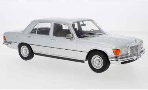 Modelauto Mercedes 280 Base SE (W116) grijs 1972 1/18 MCG