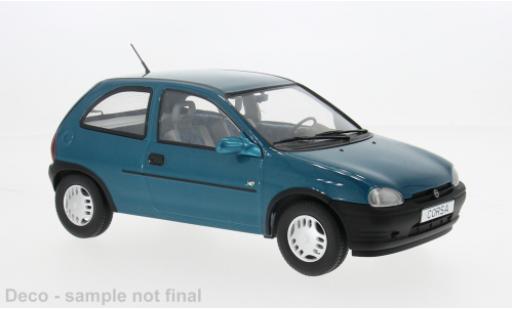 Modelauto Opel Corsa B Base B metallic turquoise 1993 1/18 MCG
