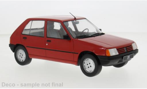 Modelauto Peugeot 205 Base rood 1984 1/18 MCG