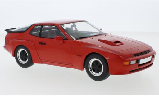 Modelauto Porsche 924 Carrera GT rood 1981 1/18 MCG