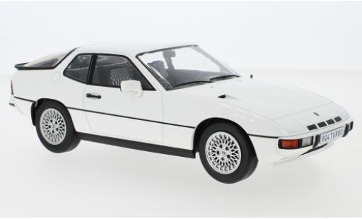 Modelauto Porsche 924 Turbo wit 1979 1/18 MCG