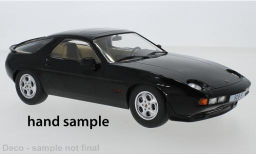 Modelauto Porsche 928 S S zwart 1980 1/18 MCG