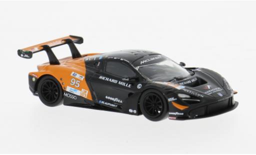 Modelauto McLaren 720 GT3 EVO S 24h Le Mans 2024 K.Sato/H.Hamaguchi 1/64 Spark