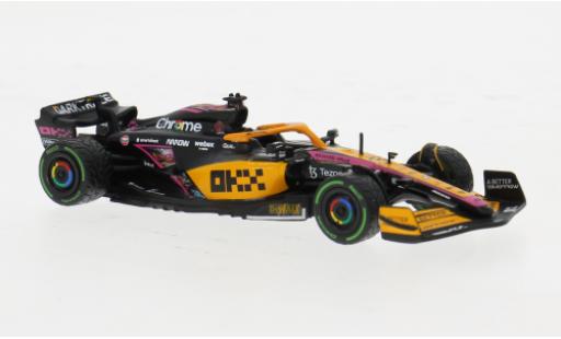 Modelauto McLaren F1 MCL36 formule 1 GP Japan 2022 Team #3 D.Ricciardo 1/64 Tarmac Works