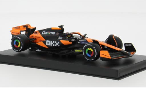Modelauto McLaren F1 Base MCL38 formule 1 2024 Team #81 O.Piastri Bburago 1/43 Burago