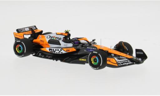 Modelauto McLaren F1 Base MCL38 formule 1 GP Singapur 2024 Team L.Norris 1/43 Minichamps