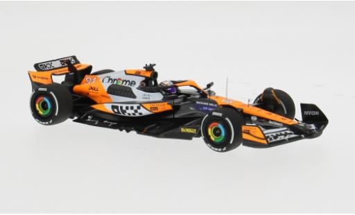 Modelauto McLaren F1 Base MCL38 formule 1 GP Singapur 2024 Team O.Piastri 1/43 Minichamps