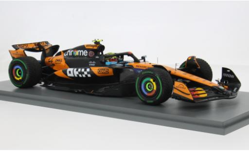 Modelauto McLaren F1 Base MCL39 formule 1 GP Australien 2025 Team #4 L.Norris 1/18 Spark